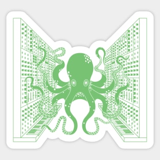 Electronic Musician Modular Synth Player Sticker
